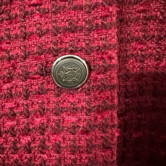 White House Black Market Belted Tweed Jacket - Picture 4 of 16